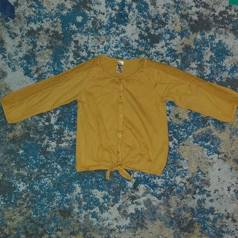 NWOT OshKosh B'gosh Yellow Blouse for Girls 6X